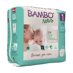 Bambo Nature No:1 Yenidoğan 2-4kg | ecoBebekBezi