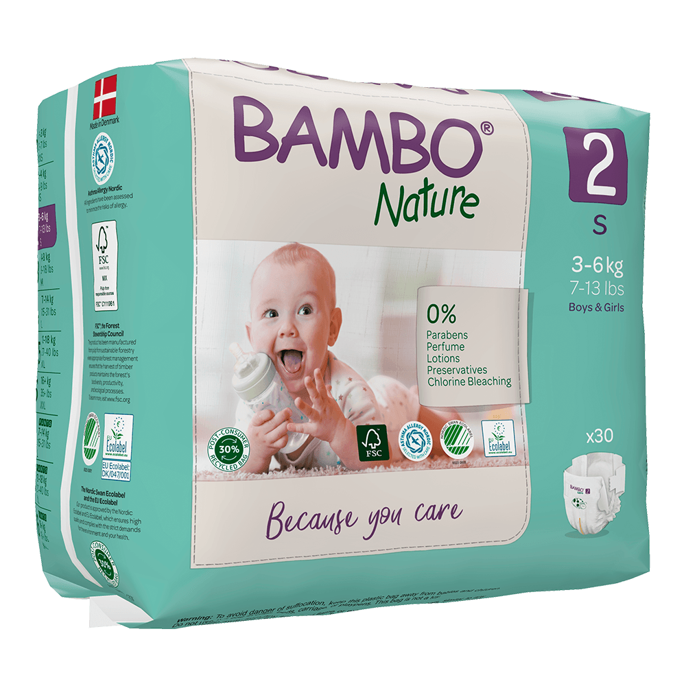Bambo Nature No:2 Mini 3-6kg | ecoBebekBezi