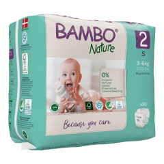 Bambo Nature No:2 Mini 3-6kg | ecoBebekBezi