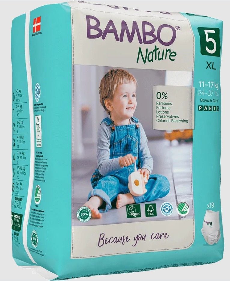 Bambo Nature No:5 Kulot Bez 11-17kg (19adet)
