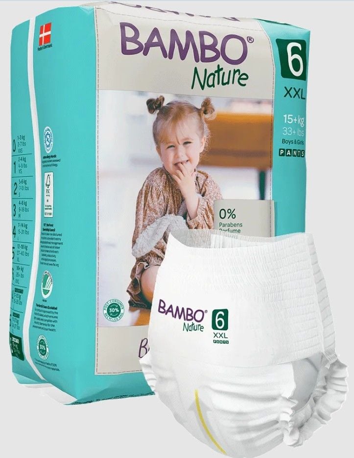 Bambo Nature No:6 Kulot Bez 15kg+ (18adet)