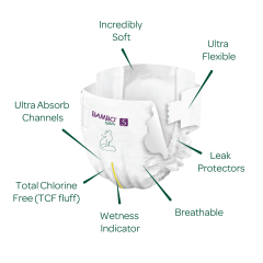 Bambo Nature No:5 Junior 12-18kg TallPack (44adet)