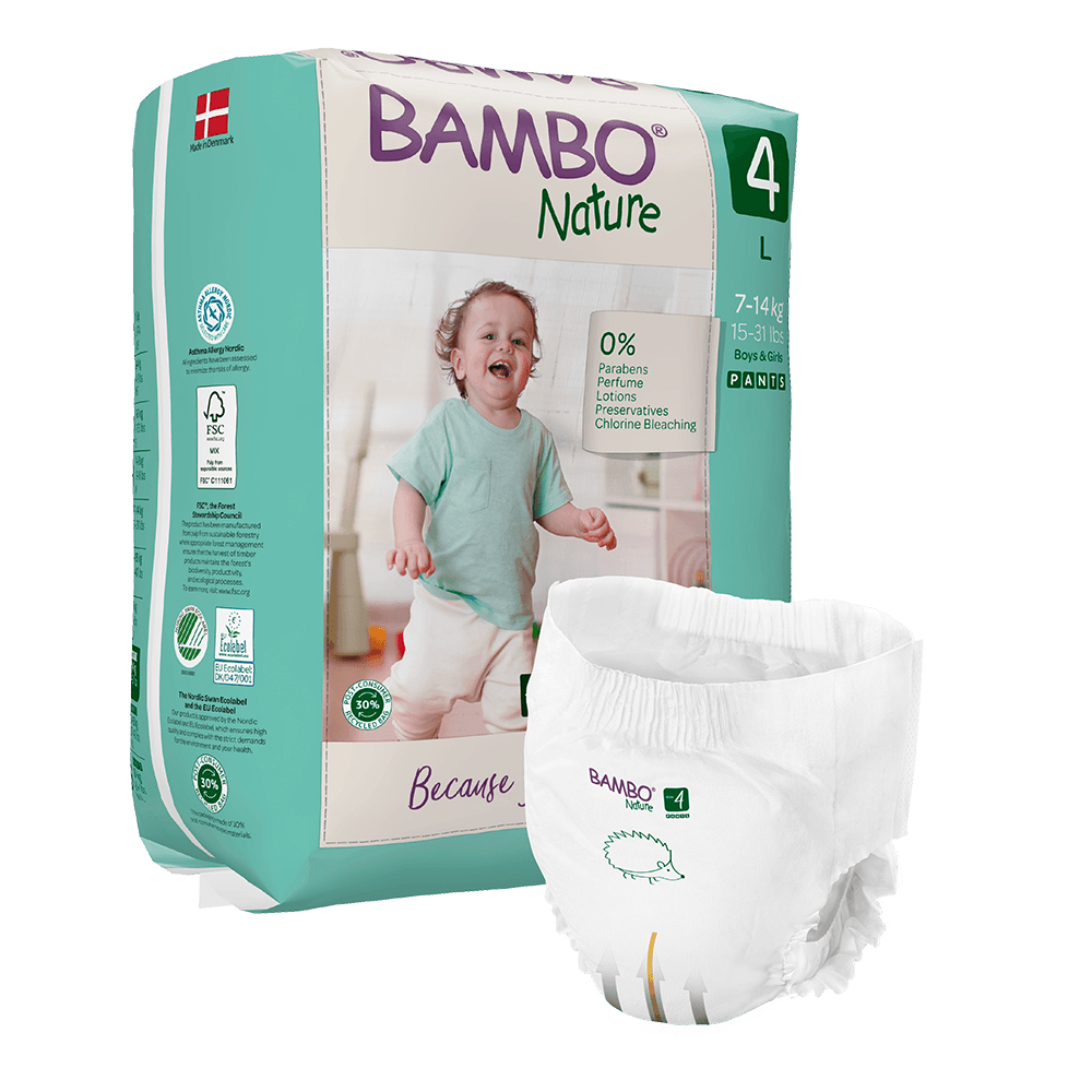 Bambo Nature No:4 Kulot Bez 7-12kg (20adet)
