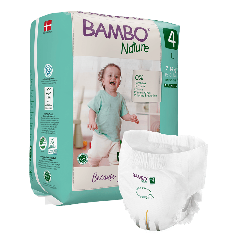 Bambo Nature No:4 Kulot Bez 7-12kg (20adet)